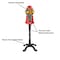 Great Northern Popcorn 6260 Great Northern 15" Vintage Candy Gumball Machine and Bank with Stand - Everyone Loves Gumballs! 217223GUZ - alternate 2